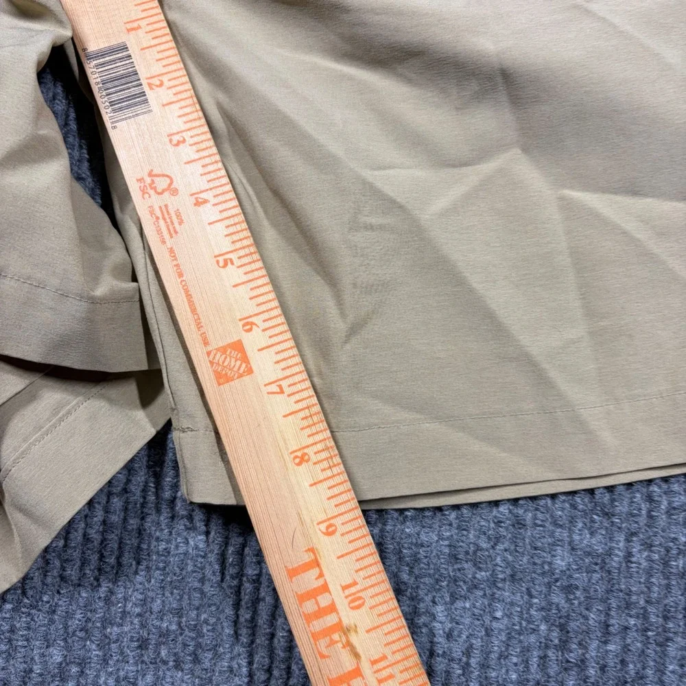 Ocean Coast Shorts Mens 32 Tan Hybrid Performance Khaki Hiking Fishing
